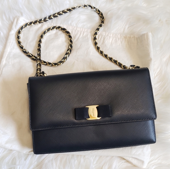 Salvatore Ferragamo Handbags - Salvatore Ferragamo Black Bag!